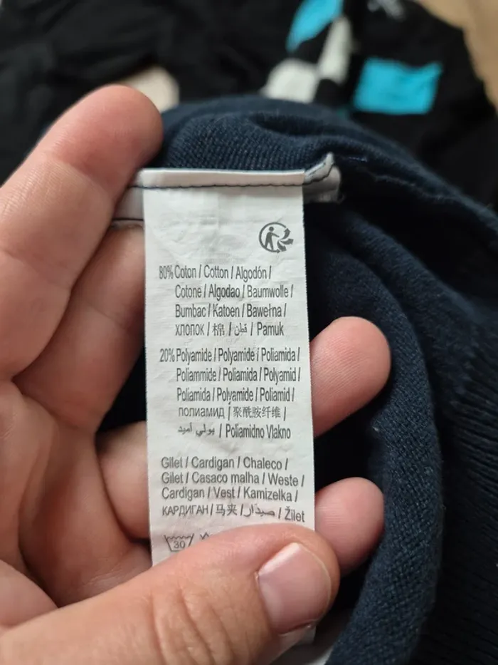 Magnifique gilet bleue taille xxl kiabi cardigan - photo numéro 3