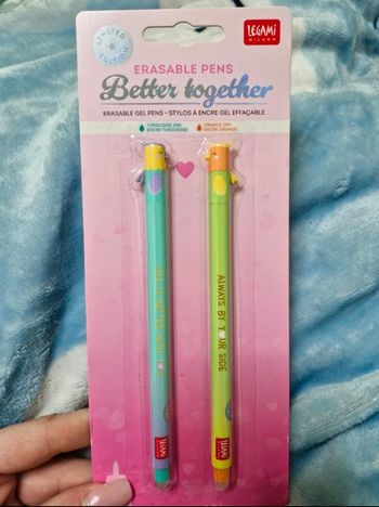 Lot stylos effaçables legami edition limitée saint Valentin 2026