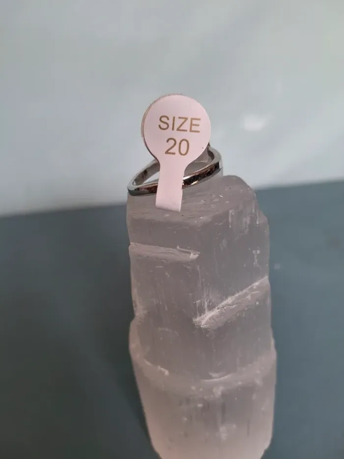 Bague œil de tigre - Taille 20 - photo numéro 4