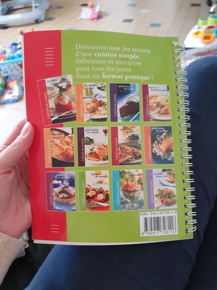 Lot de 12 livres '' Ma collection carnet de cuisine " - photo numéro 2