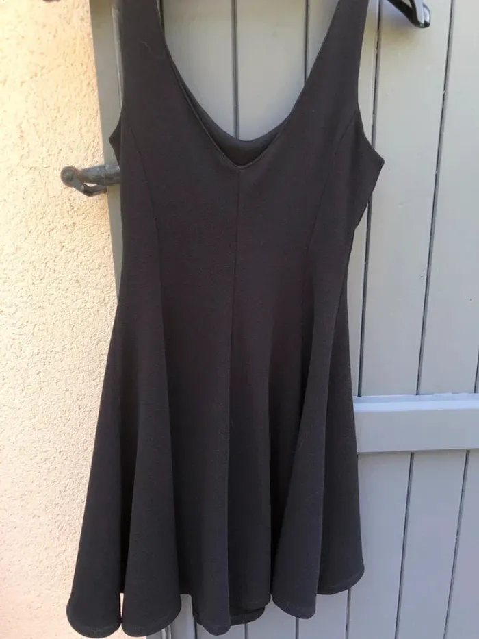Robe noire débardeur - La Halle - Taille 36 - photo numéro 3