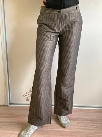 Superbe pantalon lin léger 38