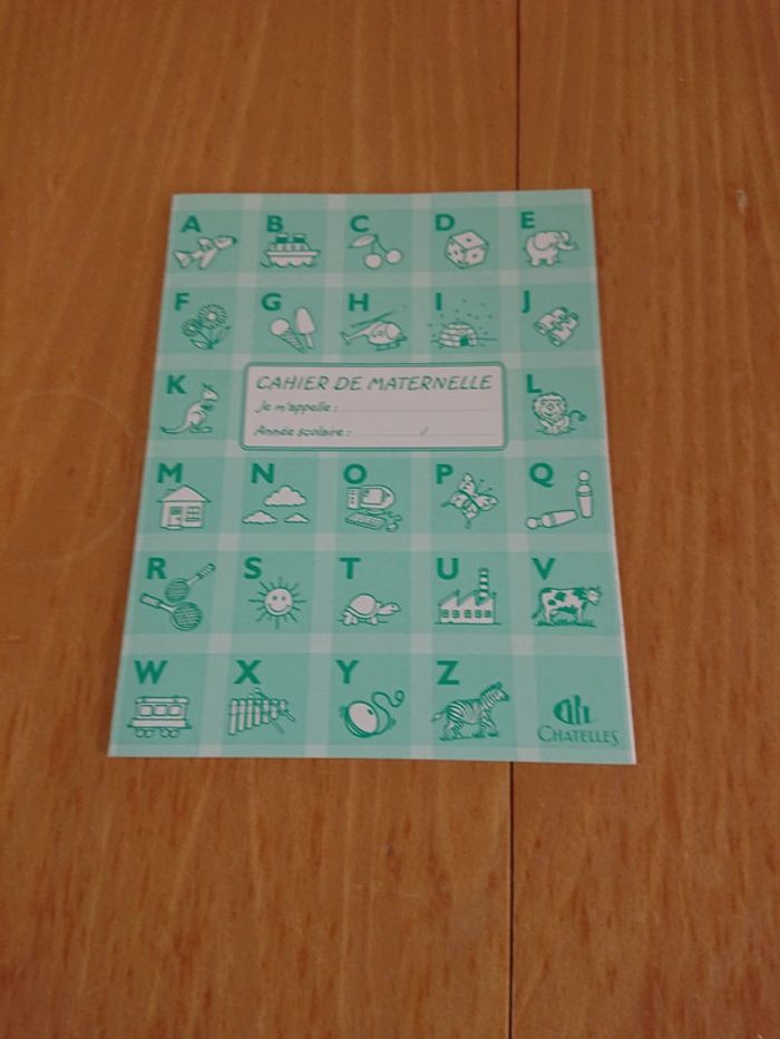 Cahier de maternelle