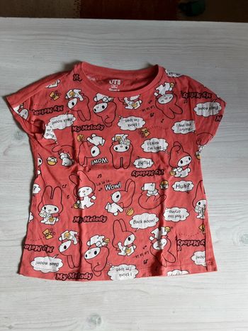 T-shirt My Melody lapin T. 6 ans