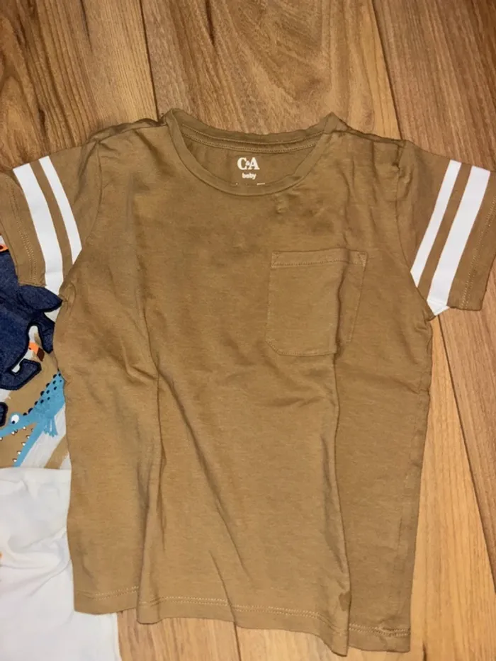 3 tee shirt garçon C&A 4 ans - photo numéro 3