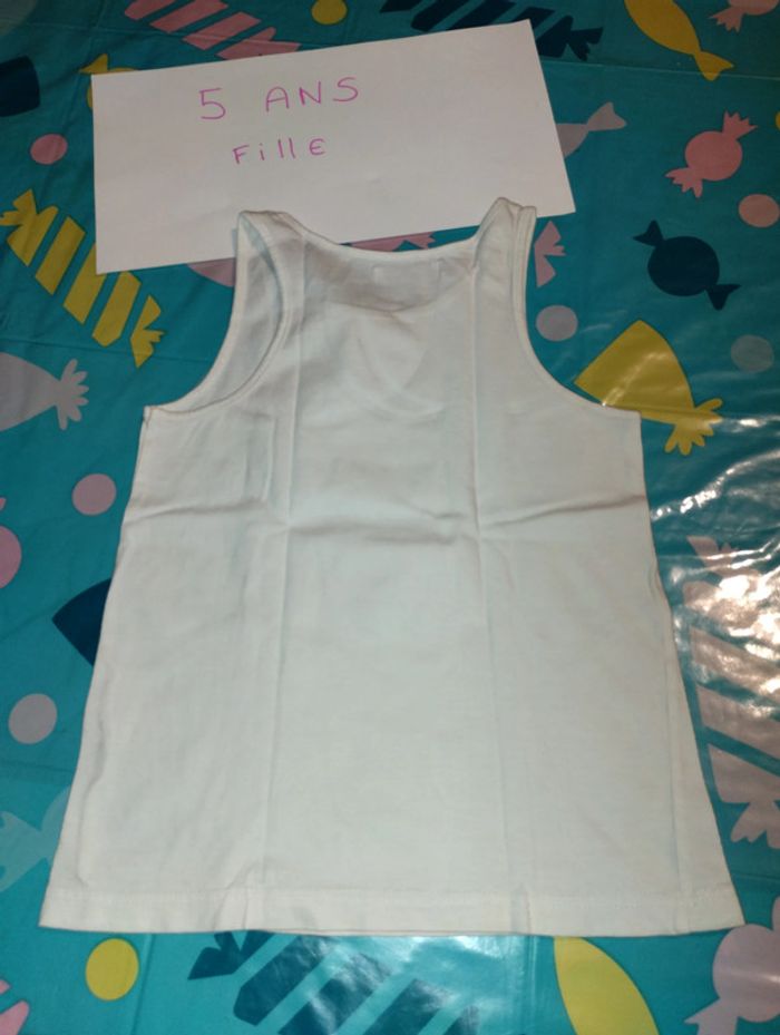Lot de 3 débardeurs 5 ans fille - photo numéro 9