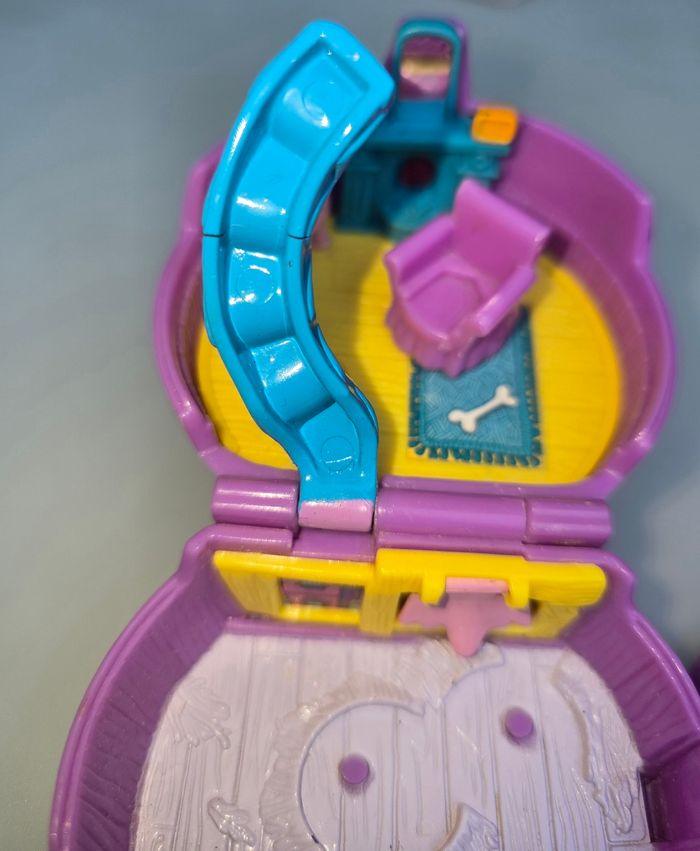 Petit polly pocket vintage la belle et le clochard disney - photo numéro 3