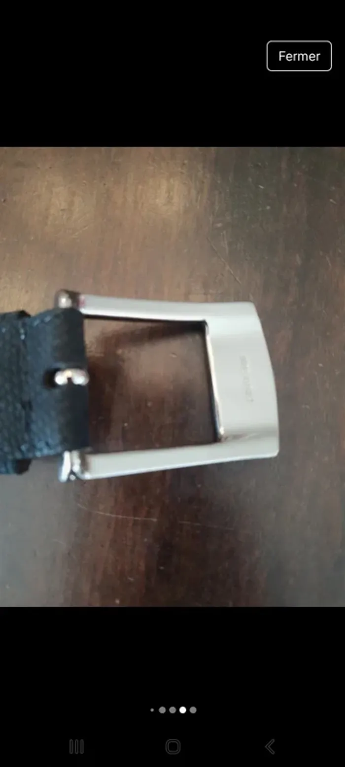 Ceinture homme Angelo de Lombardi cuir 85cm - photo numéro 18