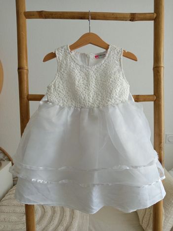 Robe de cérémonie blanche Vogue Fashion 100 cm