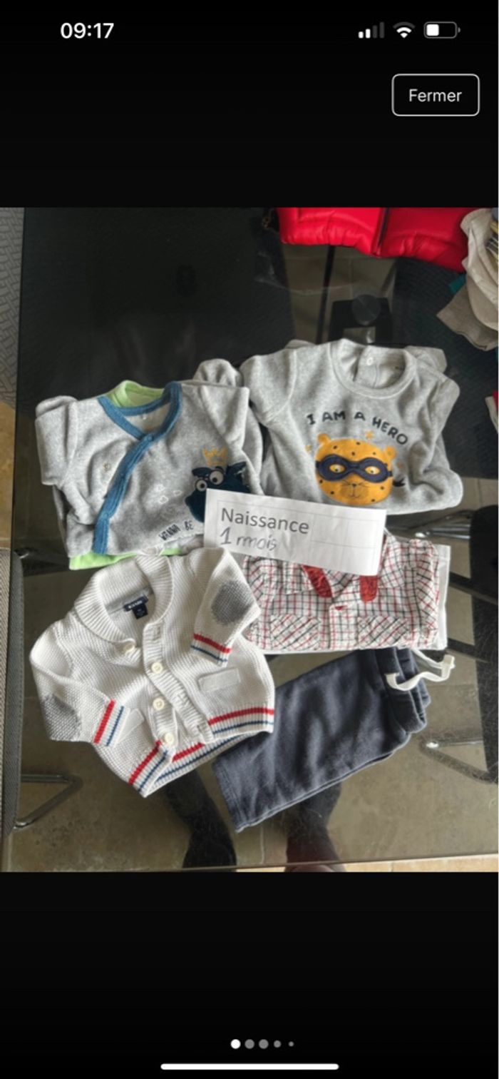 Lot naissance 1 mois