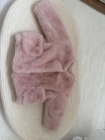 Manteau Zara rose