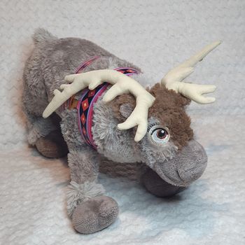 Plush Sven renne de la reine des neiges positionnable