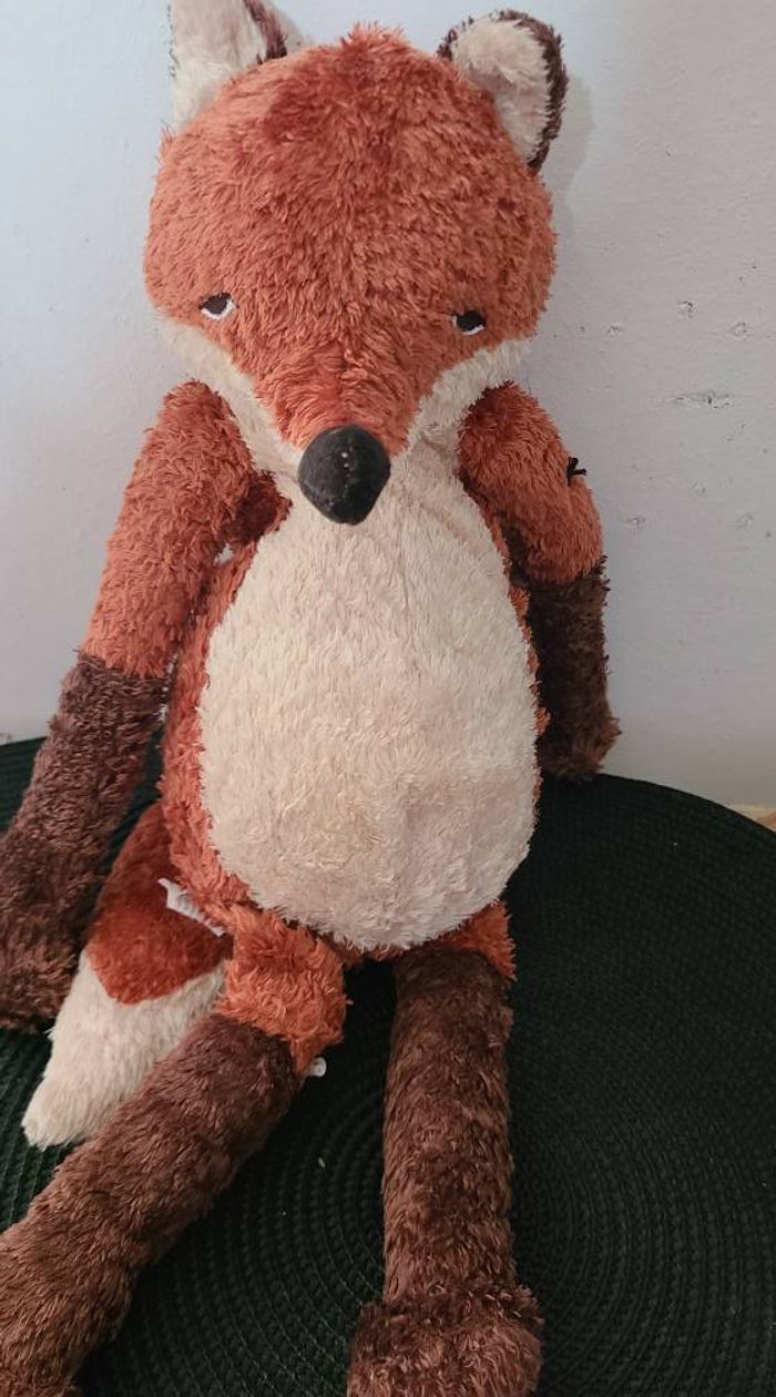 Peluche doudou RENARD roux marron IKEA - Kappar Rav - 48 cm - photo numéro 3