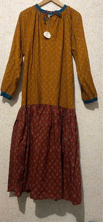Maxi robe indienne Kirane coton Ll