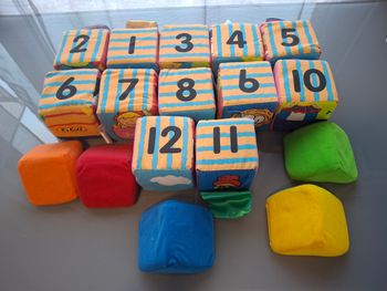 Cubes sensoriel montessori