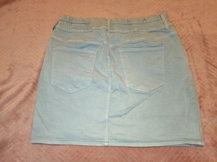 Jupe jeans bleu clair femme taille 42 - photo numéro 2