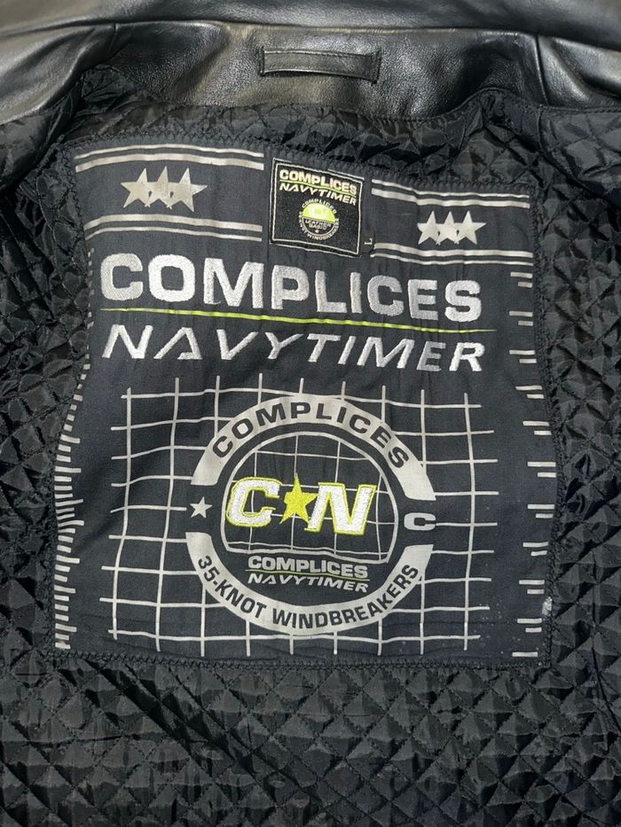 Veste caban en cuir noir Complices TL - photo numéro 9