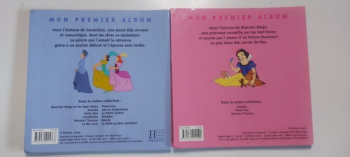 Lot 2 livres Disney - photo numéro 2