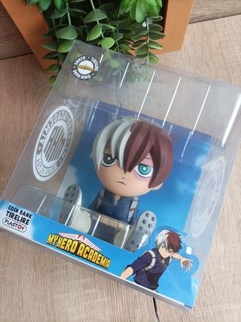 Figurine tirelire Shoto Todoroki My Hero Academia Mha plastoy 