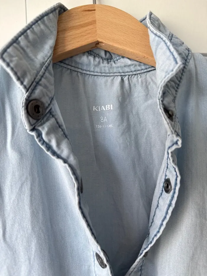 Robe en jean clair - photo numéro 3