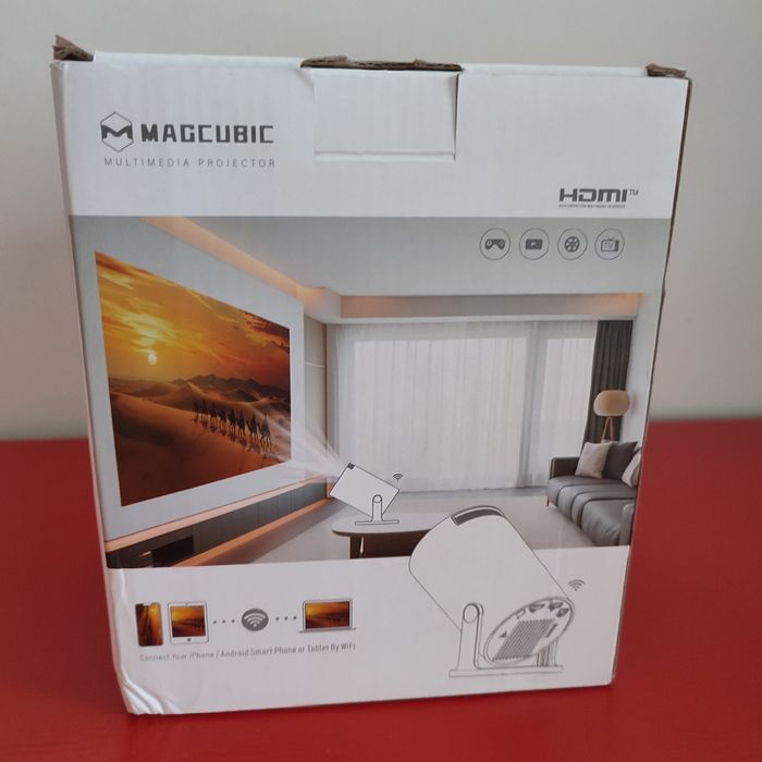 Mini Vidéoprojecteur Rotation 180° Haut-Parleur 5W Wifi Bluetooth - photo numéro 7