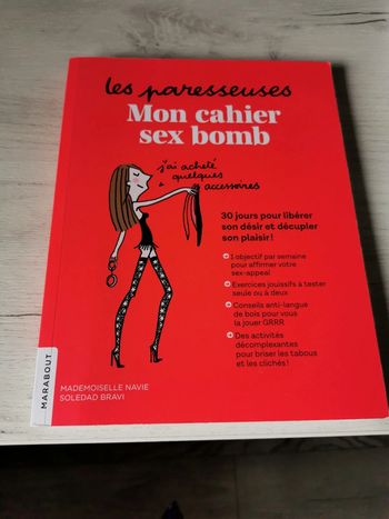 Livre mon cahier sex bomb