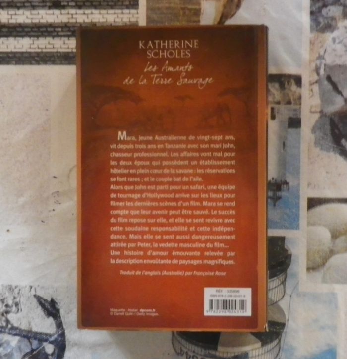 Les Amants de la Terre Sauvage de Katherine Scholes Ed. France Loisirs - photo numéro 2