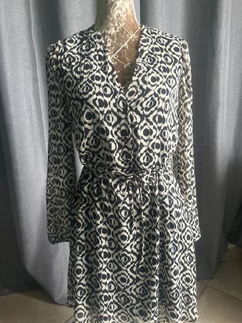 Robe Cache Cache motifs géométriques