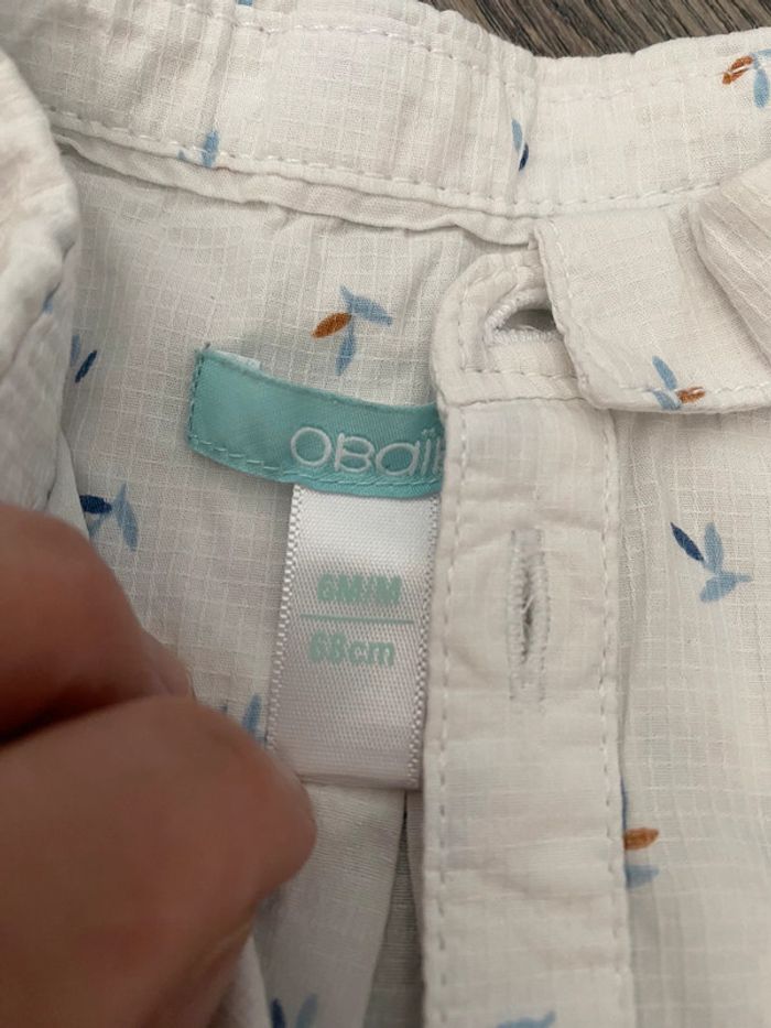 Chemises 6 mois - photo numéro 3