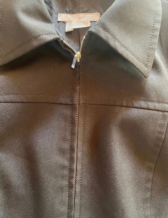 blazer noir ZARA Basic  - taille M - chic intemporel & élégant - photo numéro 2