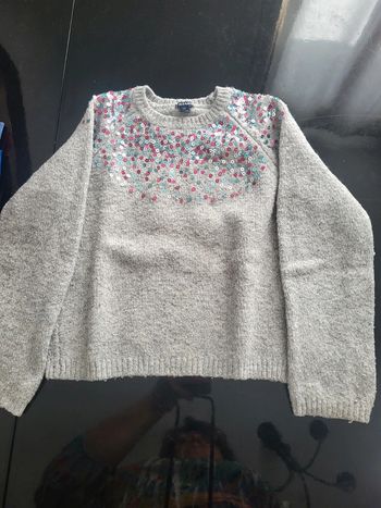 Pull gris kiabi 5 ans