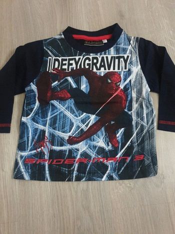 Haut de pyjama Spiderman 2 ans
