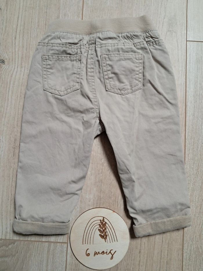 Lot 2 pantalons 6 mois - photo numéro 3