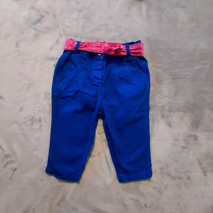 Lot 2 pantalons fille 18 mois - photo numéro 4
