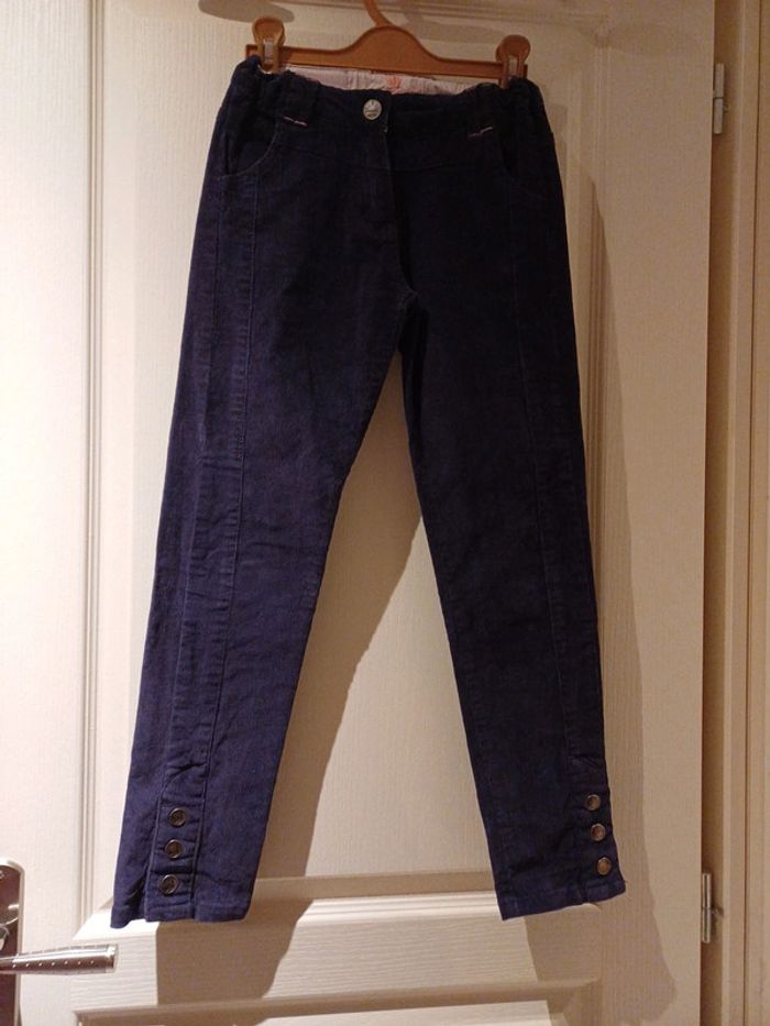 Pantalon velours sergent major 8 ans