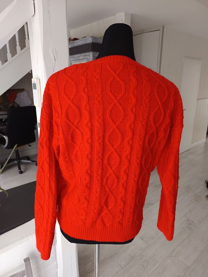 Pull rouge - photo numéro 3