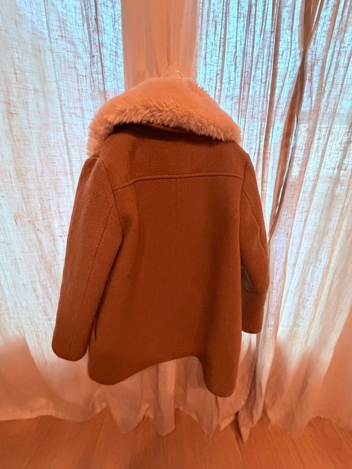 Manteau fille Monoprix – 8 ans – col fourrure - photo numéro 5