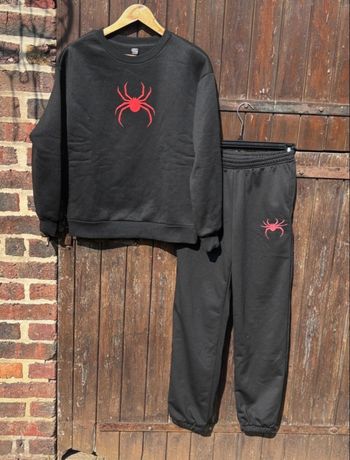 Ensemble Jogging Araignée Rouge - Taille 34
