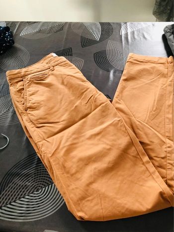 Pantalon Chino 48 camel clair