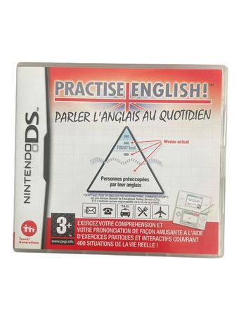 Jeu vidéo Practise English parler l’anglais au quotidien sur console Nintendo Ds