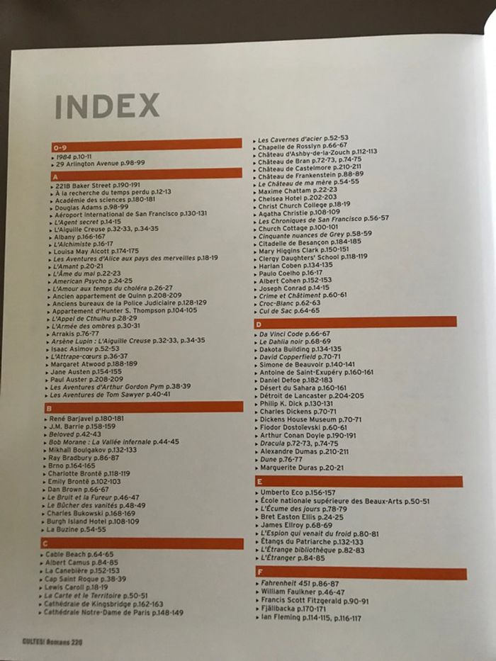 Livre 100 lieux mythiques de romans - photo numéro 8