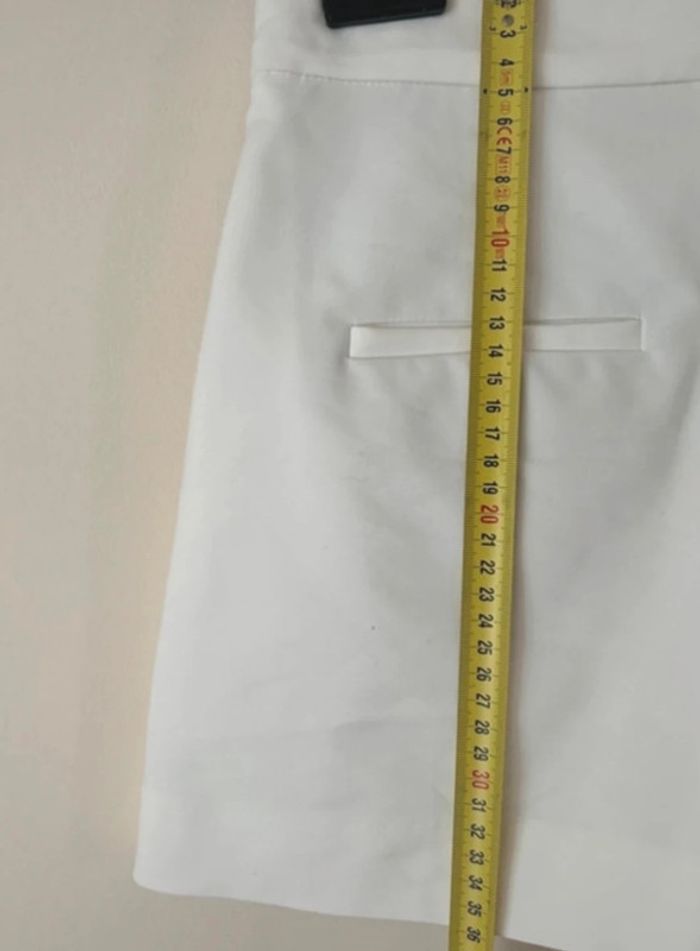 Short taille haute, blanc, Zara - photo numéro 11
