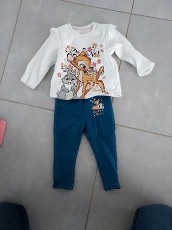 Ensemble sweat/jegging Bambi Disney