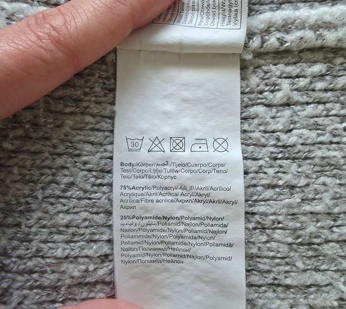 Pimkie Gilet Long Maille Gris Bon état S - photo numéro 7
