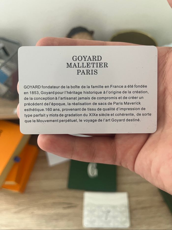 Porte carte goyard blanc - photo numéro 7