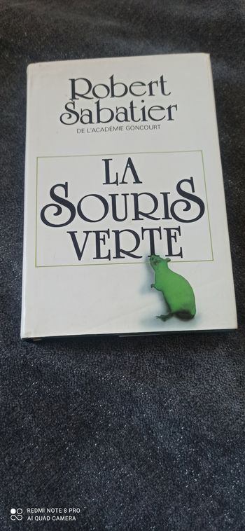 Livre la souris verte