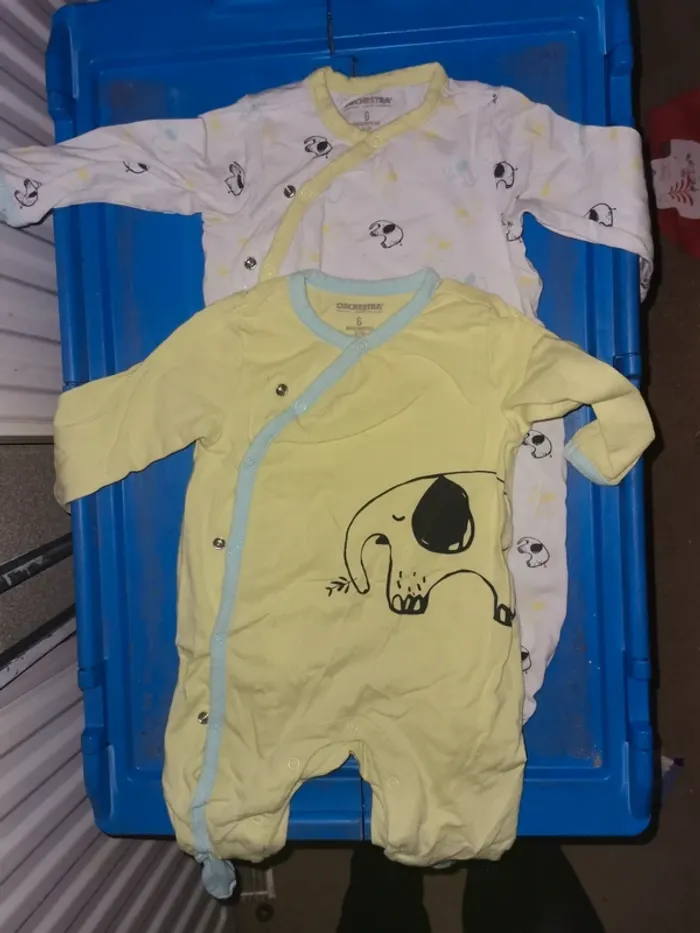 Lot pyjamas coton - photo numéro 3