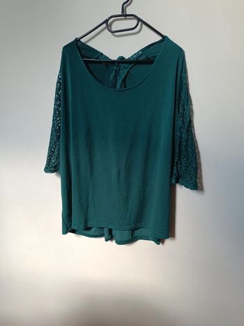 Blouse émeraude