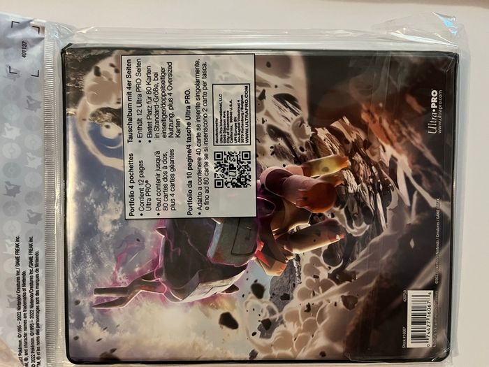 Lot boosters et portfolio Pokémon évolution à Paldea - photo numéro 6