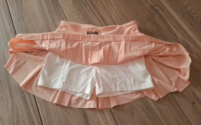 Jupe fille avec short évasée élégante sport école - photo numéro 3